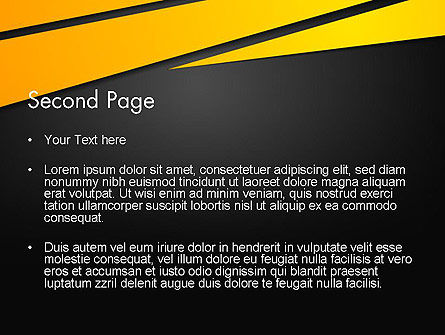 Modèle PowerPoint de découper les morceaux de papier abstrait, Diapositive 2, 14019, Abstrait / Textures — PoweredTemplate.com