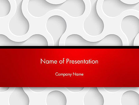 White Paper Pattern Abstract PowerPoint template, PowerPoint Template, 14027, Abstract/Textures — PoweredTemplate.com