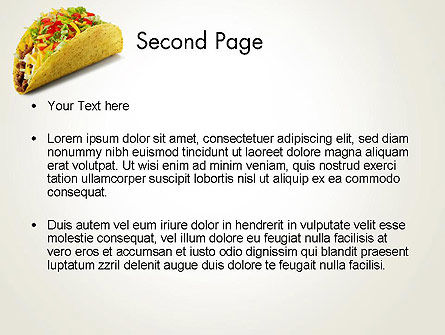 Modèle PowerPoint de repas sur la route, Diapositive 2, 14035, Food & Beverage — PoweredTemplate.com