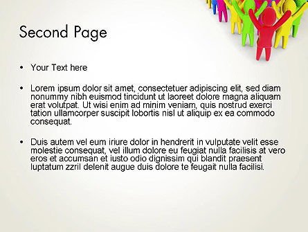 Modello PowerPoint - Benvenuto, Slide 2, 14065, Concetti del Lavoro — PoweredTemplate.com