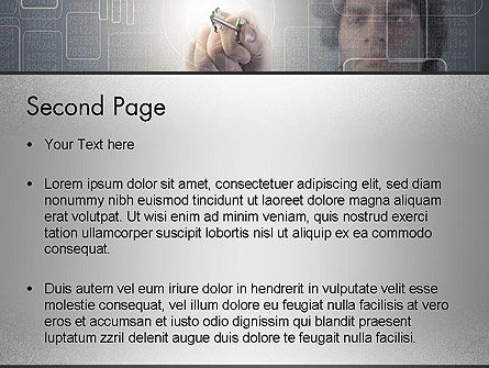 Limited Access PowerPoint Template, Slide 2, 14071, Technology and Science — PoweredTemplate.com