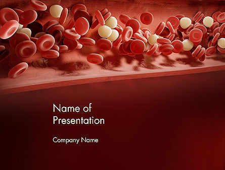 Cord Blood PowerPoint Template, PowerPoint Template, 14087, Medical — PoweredTemplate.com