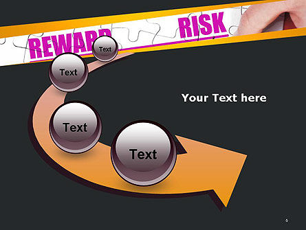 Risk vs Reward PowerPoint Template, Backgrounds | 14098 ...