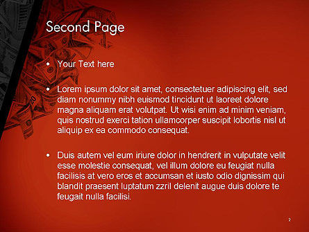 Bloedgeld PowerPoint Template, Dia 2, 14102, Juridisch — PoweredTemplate.com