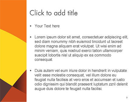 Multilayer Abstract PowerPoint Template, Dia 3, 14113, Abstract/Textuur — PoweredTemplate.com