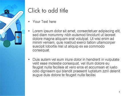 Templat PowerPoint Perjalanan Online Modern, Slide 3, 14118, Karier/Industri — PoweredTemplate.com