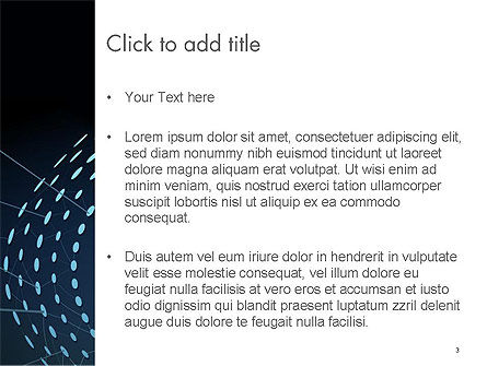 Plantilla de PowerPoint - círculo de brillo espumoso resumen, Diapositiva 3, 14138, Abstracto / Texturas — PoweredTemplate.com