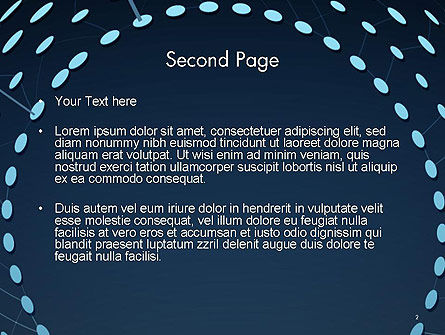 Templat PowerPoint Lingkaran Berkilau Glitter Abstrak, Slide 2, 14138, Abstrak/Tekstur — PoweredTemplate.com