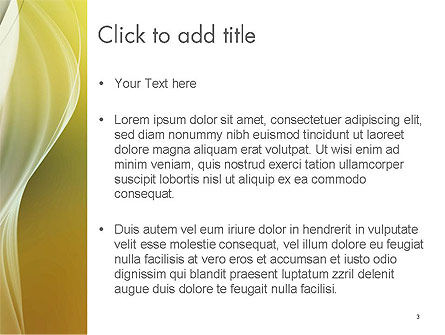 Smooth and Blur PowerPoint Template, Slide 3, 14145, Abstract/Textures — PoweredTemplate.com