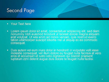 Überlappende transparente quadrate PowerPoint Vorlage, Folie 2, 14163, Abstrakt/Texturen — PoweredTemplate.com