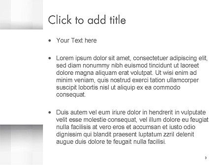 Modèle PowerPoint de gris neutre, Diapositive 3, 14182, Abstrait / Textures — PoweredTemplate.com