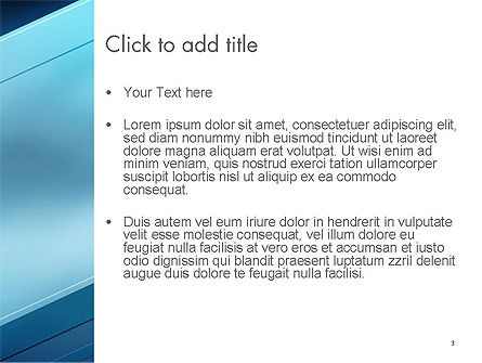 Modèle PowerPoint de fond métallique abstrait avec des lignes diagonales, Diapositive 3, 14194, Abstrait / Textures — PoweredTemplate.com