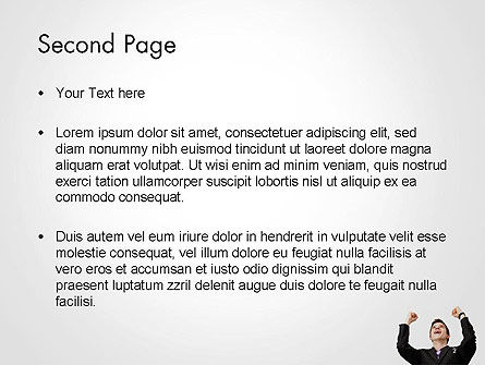 Modello PowerPoint - Uomo fortunato, Slide 2, 14224, Persone — PoweredTemplate.com