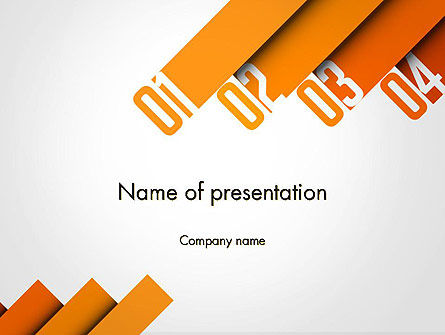 Modèle PowerPoint de quatre options, Modele PowerPoint, 14229, Concepts commerciaux — PoweredTemplate.com