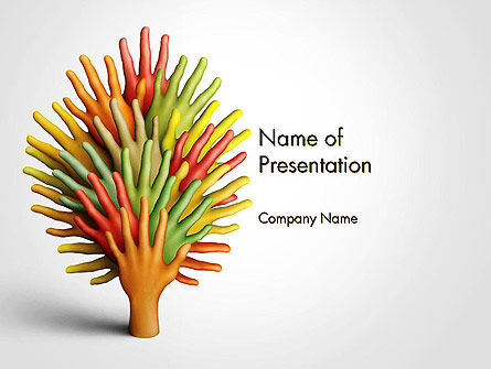 Plantilla de PowerPoint - diversidad cultural, Plantilla de PowerPoint, 14235, Religión/ Espiritualidad — PoweredTemplate.com