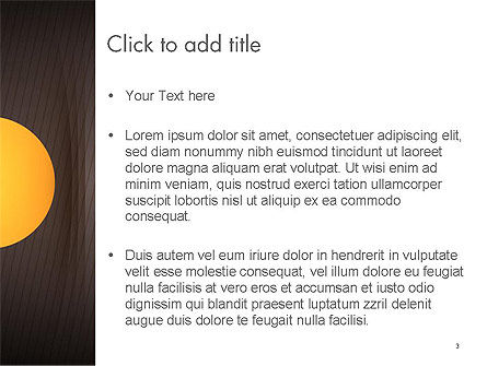 Textured Brown Background PowerPoint Template, Slide 3, 14244, Abstract/Textures — PoweredTemplate.com