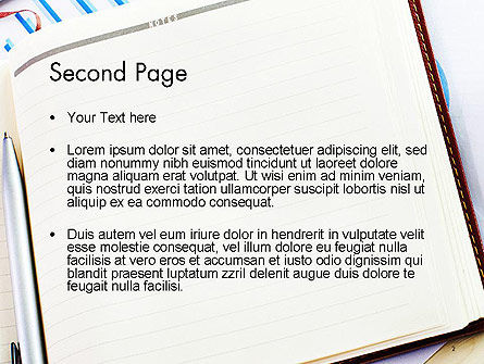 Modello PowerPoint - Tavolo con lo smartphone notebook e report, Slide 2, 14252, Lavoro — PoweredTemplate.com