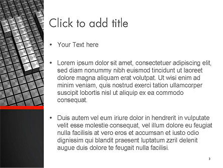 Modello PowerPoint - Argento lucido dieci anni anniversario, Slide 3, 14271, Vacanze/Occasioni Speciali — PoweredTemplate.com