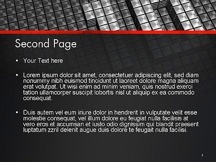 Modello PowerPoint - Argento lucido dieci anni anniversario, Slide 2, 14271, Vacanze/Occasioni Speciali — PoweredTemplate.com