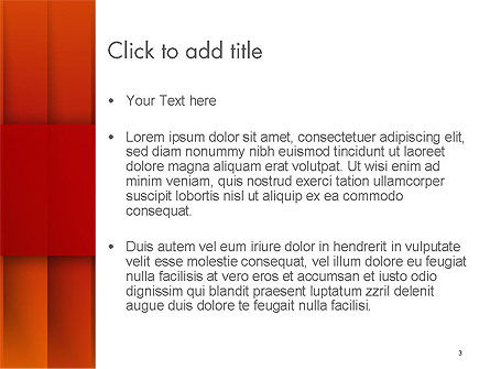 Modello PowerPoint - Posatori astratto, Slide 3, 14277, Astratto/Texture — PoweredTemplate.com