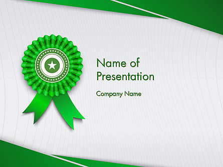 Certificate of Achievement PowerPoint Template, Free PowerPoint Template, 14291, Education & Training — PoweredTemplate.com