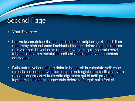 Sfeer Abstract PowerPoint Template, Dia 2, 14330, Abstract/Textuur — PoweredTemplate.com