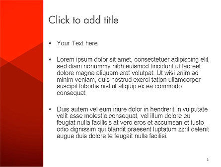 Modèle PowerPoint de abstrait triangulaire, Diapositive 3, 14362, Abstrait / Textures — PoweredTemplate.com