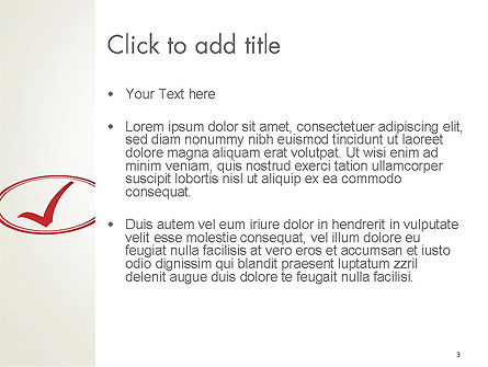 Modèle PowerPoint de timbre en caoutchouc vérifié, Diapositive 3, 14378, Concepts commerciaux — PoweredTemplate.com