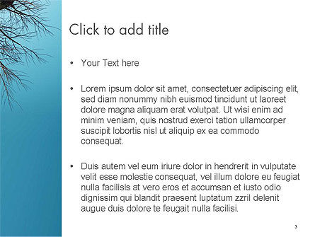 파워포인트 템플릿 - 식물 뿌리, 슬라이드 3, 14403, 농업 — PoweredTemplate.com