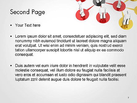 Plantilla de PowerPoint - red de negocios multinivel, Diapositiva 2, 14404, 3D — PoweredTemplate.com