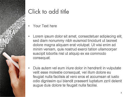 Modèle PowerPoint de mots de motivation de l'écriture de main, Diapositive 3, 14411, Concepts commerciaux — PoweredTemplate.com