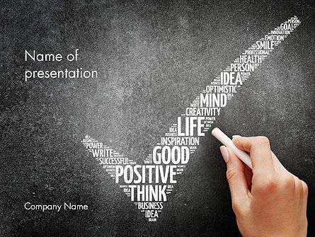 Hand Writing Motivation Words PowerPoint Template, Free PowerPoint Template, 14411, Business Concepts — PoweredTemplate.com