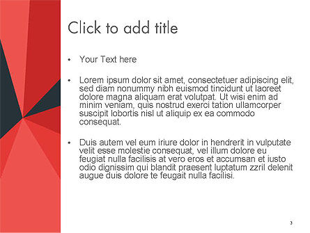 Plantilla de PowerPoint - triángulos abstractos, Diapositiva 3, 14429, Abstracto / Texturas — PoweredTemplate.com