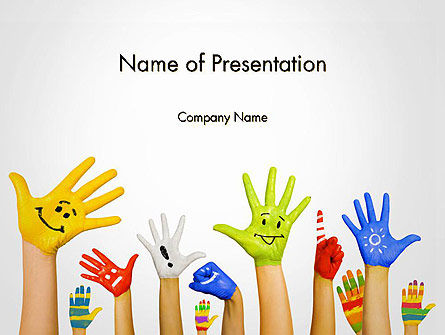 School Life PowerPoint Template, PowerPoint Template, 14440, Education & Training — PoweredTemplate.com