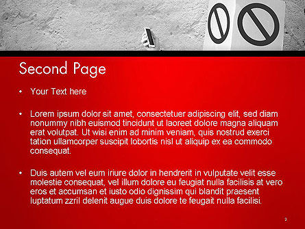 Anzeigenblockierung PowerPoint Vorlage, Folie 2, 14442, Business Konzepte — PoweredTemplate.com