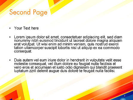Abstract Energie Macht PowerPoint Template, Dia 2, 14485, Abstract/Textuur — PoweredTemplate.com