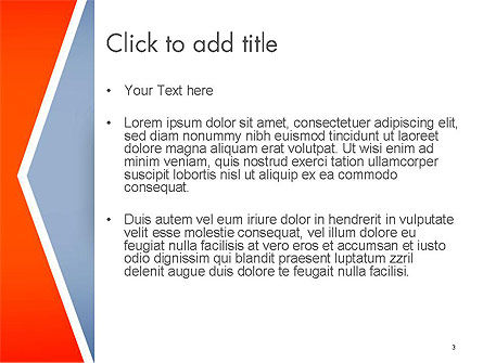 Hoekige Patroon PowerPoint Template, Dia 3, 14491, Abstract/Textuur — PoweredTemplate.com