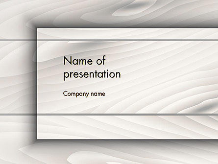 Modello PowerPoint - Grey struttura di legno, Gratis Modello PowerPoint, 14498, Astratto/Texture — PoweredTemplate.com