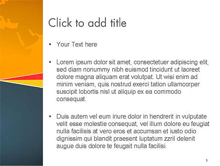 Plantilla de PowerPoint - negocio elegante de la cubierta del folleto, Diapositiva 3, 14517, Global — PoweredTemplate.com