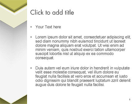 Overlappen Papierlagen PowerPoint Template, Dia 3, 14548, Abstract/Textuur — PoweredTemplate.com