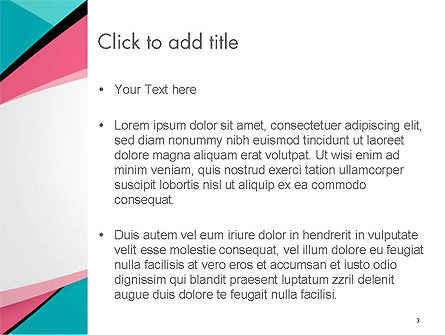 Modello PowerPoint - Sfondo astratto con curva linea pattern, Slide 3, 14555, Astratto/Texture — PoweredTemplate.com
