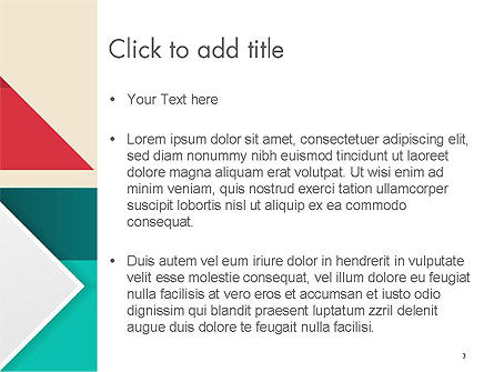 Abstracte Creatieve Concept Layout PowerPoint Template, Dia 3, 14575, Abstract/Textuur — PoweredTemplate.com