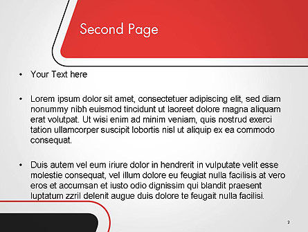 Modello PowerPoint - Forme arrotondate, Slide 2, 14589, Astratto/Texture — PoweredTemplate.com