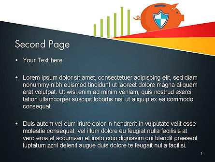 Modello PowerPoint - Sicurezza dei soldi, Slide 2, 14597, Finanza/Contabilità — PoweredTemplate.com