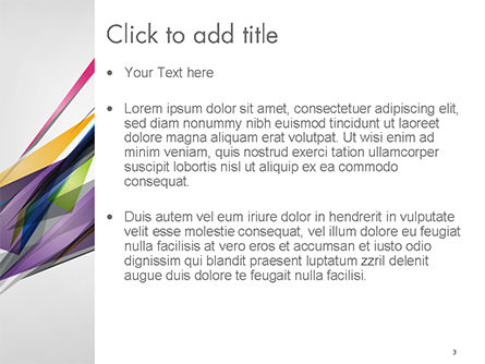 Plantilla de PowerPoint - resumen formas geométricas, Diapositiva 3, 14626, Abstracto / Texturas — PoweredTemplate.com