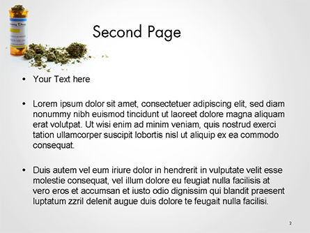 Plantilla de PowerPoint - cannabis medicinal, Diapositiva 2, 14631, Médico — PoweredTemplate.com