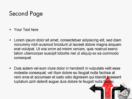 Modello PowerPoint - Tre frecce, Slide 2, 14656, Concetti del Lavoro — PoweredTemplate.com