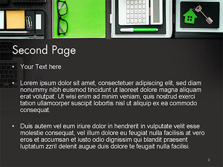 Aufgeräumter business-desktop PowerPoint Vorlage, Folie 2, 14672, Business Konzepte — PoweredTemplate.com