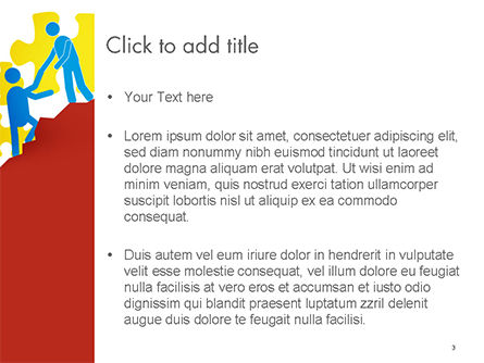 Modello PowerPoint - Dare una mano d'aiuto, Slide 3, 14674, Concetti del Lavoro — PoweredTemplate.com
