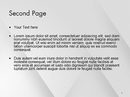 Minimalistisch PowerPoint Vorlage, Folie 2, 14687, Abstrakt/Texturen — PoweredTemplate.com